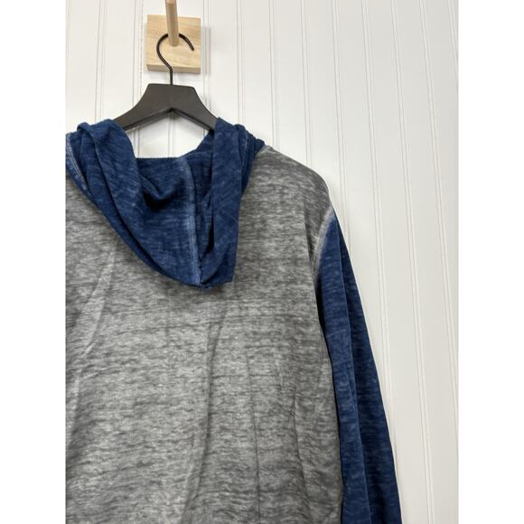 Threads‎ 4 Thought Sustainable Apparel Men Blue Hoodie Size XL Lightweight #174 - Picture 13 of 16